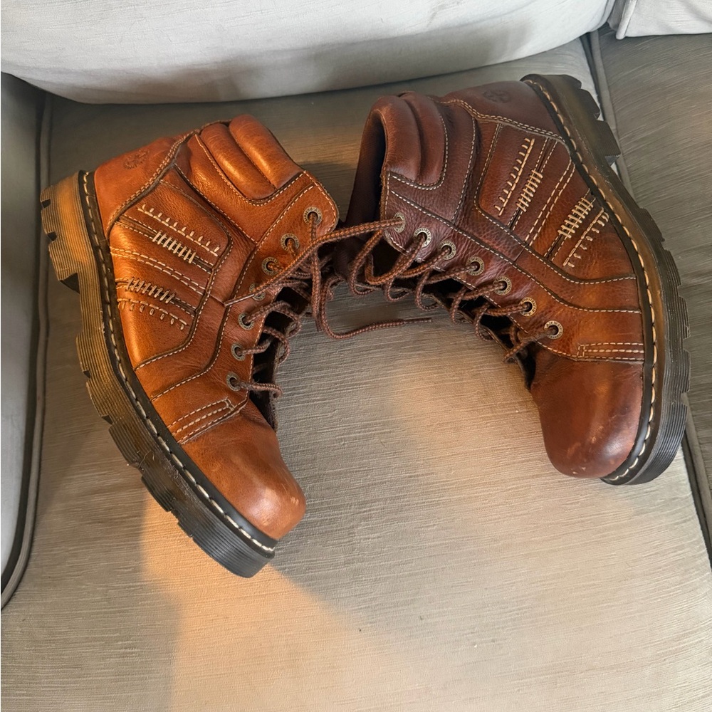 Size 11 Men’s Dr Marten’s low brown boots